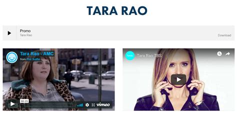 tara rao|Voiceover – Tara Rao